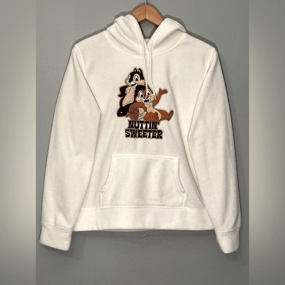 Disney Tops Vintage Style Chip Dale Disney Lightweight Sherpa
